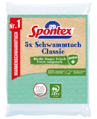 Schwammtuch Antibac PEFC x5